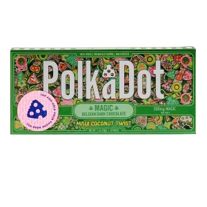 Maui Coconut Twist PolkaDot Chocolate Bar